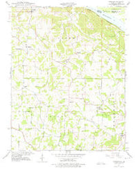 Crosstown Missouri Historical topographic map, 1:24000 scale, 7.5 X 7.5 Minute, Year 1947