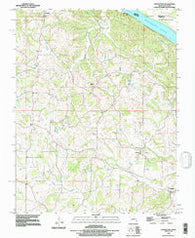 Crosstown Missouri Historical topographic map, 1:24000 scale, 7.5 X 7.5 Minute, Year 1993