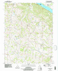 Crosstown Missouri Historical topographic map, 1:24000 scale, 7.5 X 7.5 Minute, Year 1993