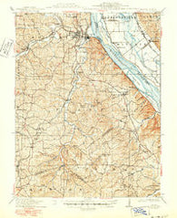 Crystal City Missouri Historical topographic map, 1:62500 scale, 15 X 15 Minute, Year 1915