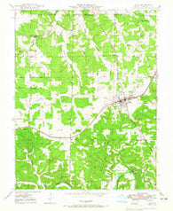 Cuba Missouri Historical topographic map, 1:24000 scale, 7.5 X 7.5 Minute, Year 1948