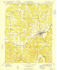 Cuba Missouri Historical topographic map, 1:24000 scale, 7.5 X 7.5 Minute, Year 1948