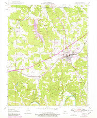 Cuba Missouri Historical topographic map, 1:24000 scale, 7.5 X 7.5 Minute, Year 1948
