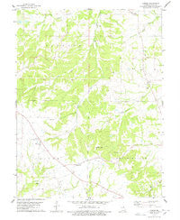 Cyrene Missouri Historical topographic map, 1:24000 scale, 7.5 X 7.5 Minute, Year 1978