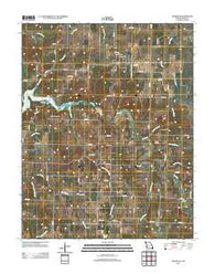 Dadeville Missouri Historical topographic map, 1:24000 scale, 7.5 X 7.5 Minute, Year 2011