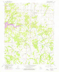 Dadeville Missouri Historical topographic map, 1:24000 scale, 7.5 X 7.5 Minute, Year 1955
