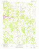 Dadeville Missouri Historical topographic map, 1:24000 scale, 7.5 X 7.5 Minute, Year 1955