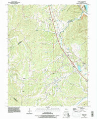 Danby Missouri Historical topographic map, 1:24000 scale, 7.5 X 7.5 Minute, Year 1993