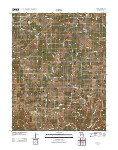 Darien Missouri Historical topographic map, 1:24000 scale, 7.5 X 7.5 Minute, Year 2011