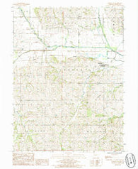Darlington Missouri Historical topographic map, 1:24000 scale, 7.5 X 7.5 Minute, Year 1985