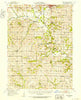 Darlington Missouri Historical topographic map, 1:62500 scale, 15 X 15 Minute, Year 1950