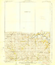 Darlington Missouri Historical topographic map, 1:62500 scale, 15 X 15 Minute, Year 1925