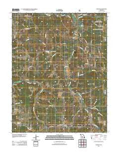 Dawson Missouri Historical topographic map, 1:24000 scale, 7.5 X 7.5 Minute, Year 2012