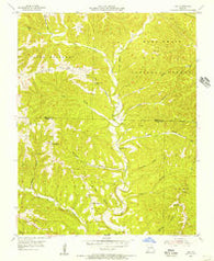Day Missouri Historical topographic map, 1:24000 scale, 7.5 X 7.5 Minute, Year 1955