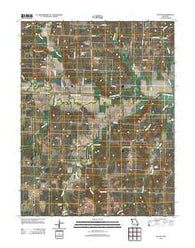 Dayton Missouri Historical topographic map, 1:24000 scale, 7.5 X 7.5 Minute, Year 2011