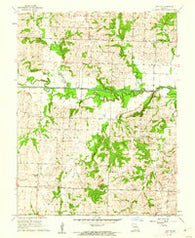 Dayton Missouri Historical topographic map, 1:24000 scale, 7.5 X 7.5 Minute, Year 1961