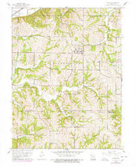 De Kalb Missouri Historical topographic map, 1:24000 scale, 7.5 X 7.5 Minute, Year 1961