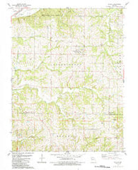 De Kalb Missouri Historical topographic map, 1:24000 scale, 7.5 X 7.5 Minute, Year 1984