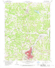 De Soto Missouri Historical topographic map, 1:24000 scale, 7.5 X 7.5 Minute, Year 1960