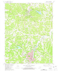 De Soto Missouri Historical topographic map, 1:24000 scale, 7.5 X 7.5 Minute, Year 1981
