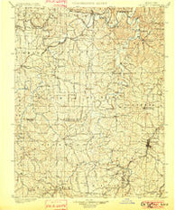 De Soto Missouri Historical topographic map, 1:125000 scale, 30 X 30 Minute, Year 1901