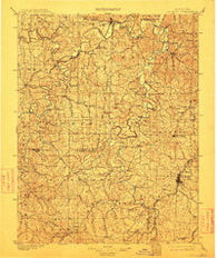 De Soto Missouri Historical topographic map, 1:125000 scale, 30 X 30 Minute, Year 1901
