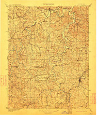 De Soto Missouri Historical topographic map, 1:125000 scale, 30 X 30 Minute, Year 1901
