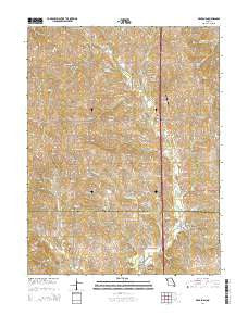 Dearborn Missouri Current topographic map, 1:24000 scale, 7.5 X 7.5 Minute, Year 2014