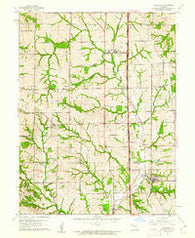 Dearborn Missouri Historical topographic map, 1:24000 scale, 7.5 X 7.5 Minute, Year 1961