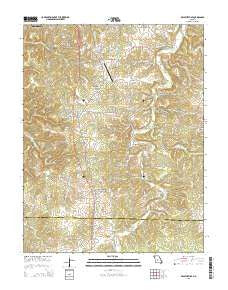 Decaturville Missouri Current topographic map, 1:24000 scale, 7.5 X 7.5 Minute, Year 2015