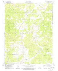 Decaturville Missouri Historical topographic map, 1:24000 scale, 7.5 X 7.5 Minute, Year 1975