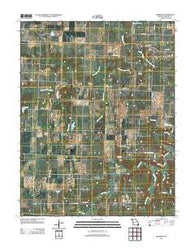 Dederick Missouri Historical topographic map, 1:24000 scale, 7.5 X 7.5 Minute, Year 2011