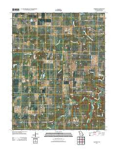 Dederick Missouri Historical topographic map, 1:24000 scale, 7.5 X 7.5 Minute, Year 2011