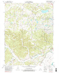 Defiance Missouri Historical topographic map, 1:24000 scale, 7.5 X 7.5 Minute, Year 1972
