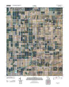 Denton Missouri Historical topographic map, 1:24000 scale, 7.5 X 7.5 Minute, Year 2012