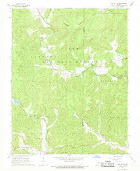 Des Arc NE Missouri Historical topographic map, 1:24000 scale, 7.5 X 7.5 Minute, Year 1968