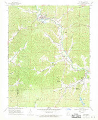 Des Arc Missouri Historical topographic map, 1:24000 scale, 7.5 X 7.5 Minute, Year 1969