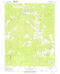 Des Arc Missouri Historical topographic map, 1:24000 scale, 7.5 X 7.5 Minute, Year 1969