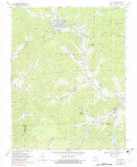 Des Arc Missouri Historical topographic map, 1:24000 scale, 7.5 X 7.5 Minute, Year 1969