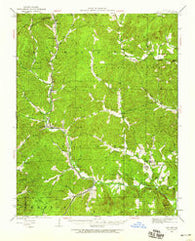 Des Arc Missouri Historical topographic map, 1:62500 scale, 15 X 15 Minute, Year 1926
