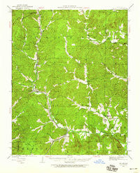 Des Arc Missouri Historical topographic map, 1:62500 scale, 15 X 15 Minute, Year 1926