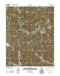 Des Arc NE Missouri Historical topographic map, 1:24000 scale, 7.5 X 7.5 Minute, Year 2011