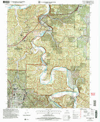 Devils Elbow Missouri Historical topographic map, 1:24000 scale, 7.5 X 7.5 Minute, Year 2004