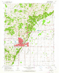 Dexter Missouri Historical topographic map, 1:24000 scale, 7.5 X 7.5 Minute, Year 1963