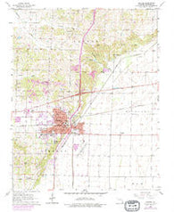 Dexter Missouri Historical topographic map, 1:24000 scale, 7.5 X 7.5 Minute, Year 1963