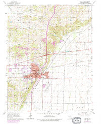Dexter Missouri Historical topographic map, 1:24000 scale, 7.5 X 7.5 Minute, Year 1963