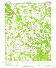 Dillon Missouri Historical topographic map, 1:24000 scale, 7.5 X 7.5 Minute, Year 1963