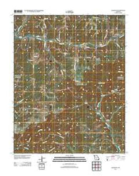 Dogwood Missouri Historical topographic map, 1:24000 scale, 7.5 X 7.5 Minute, Year 2011