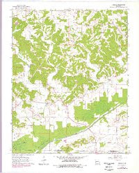 Dongola Missouri Historical topographic map, 1:24000 scale, 7.5 X 7.5 Minute, Year 1963