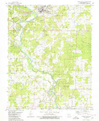 Doniphan South Missouri Historical topographic map, 1:24000 scale, 7.5 X 7.5 Minute, Year 1980